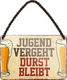 schilderkreis24 Blechschild „Bier &