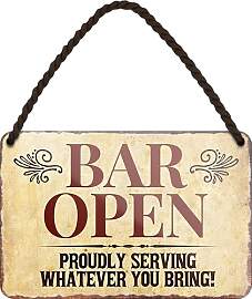 schilderkreis24 Blechschild „Bier &