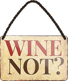 schilderkreis24 Blechschild Wein-Sprüche – Deko 