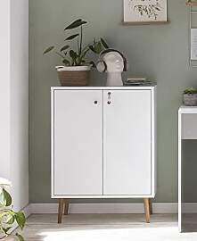 Schildmeyer Jonte Aktenschrank, weiß, 65,2 x 39 x 
