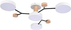 Schindora 4 Köpfe LED Deckenleuchte,36W Warmweiß 