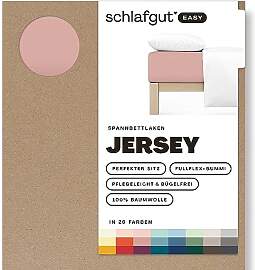 Schlafgut Easy Jersey Spannbettlaken 120x200 bis