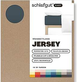 Schlafgut Easy Jersey Spannbettlaken 140x200 bis