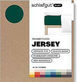Schlafgut Easy Jersey Spannbettlaken 90x190 bis