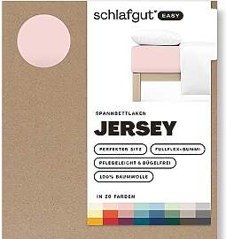 Schlafgut Easy Jersey Spannbettlaken 90x190 bis