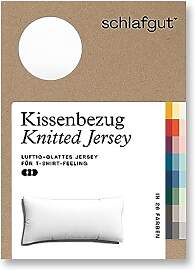 schlafgut Knitted Jersey Kissenbezug 40 x 80 cm