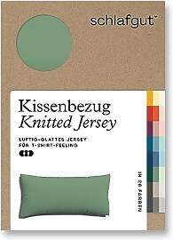 schlafgut Knitted Jersey Kissenbezug 40 x 80 cm