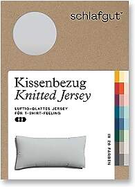 schlafgut Knitted Jersey Kissenbezug 40 x 80 cm
