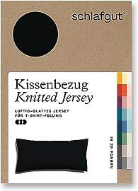 schlafgut Knitted Jersey Kissenbezug 40 x 80 cm