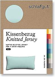 schlafgut Knitted Jersey Kissenbezug 40 x 80 cm