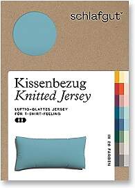 schlafgut Knitted Jersey Kissenbezug 40 x 80 cm