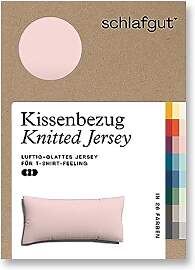 schlafgut Knitted Jersey Kissenbezug 40 x 80 cm