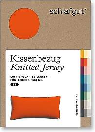 schlafgut Knitted Jersey Kissenbezug 40 x 80 cm