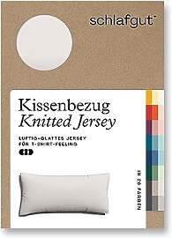 schlafgut Knitted Jersey Kissenbezug 40 x 80 cm