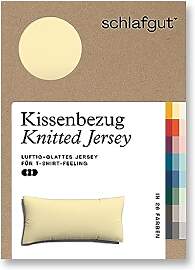 schlafgut Knitted Jersey Kissenbezug 40 x 80 cm