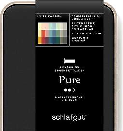 Schlafgut Pure Boxspring Spannbettlaken 120x200cm