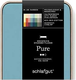 Schlafgut Pure Boxspring Spannbettlaken 180x200cm