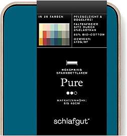Schlafgut Pure Boxspring Spannbettlaken 90x190cm