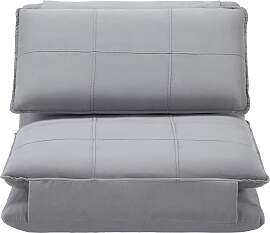 Schlafsessel Eni Grau Webstoff