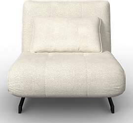 Schlafsessel Luna Weiß Bouclé