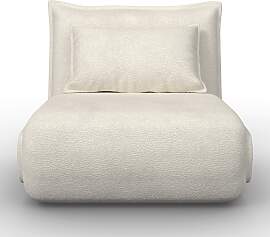 Schlafsessel Macy Weiß Bouclé