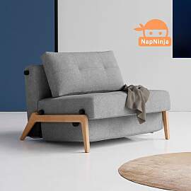 Schlafsessel NapNinja Webstoff mit Stauraum