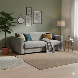 Schlafsofa Amida Webstoff/Bouclé