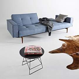 Schlafsofa Araxie Webstoff 241x91x80 cm