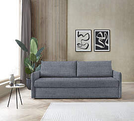 Schlafsofa BALI "Pisa", blau, B:222cm