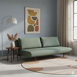 Schlafsofa Chalia Webstoff 200x121x74 cm