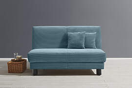 Schlafsofa ELL + ELL "Enny", blau