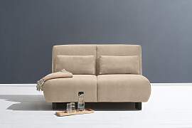 Schlafsofa ELL + ELL "Minou", beige,