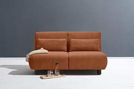 Schlafsofa ELL + ELL "Minou", orange