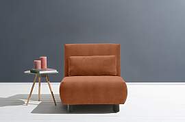 Schlafsofa ELL + ELL "Minou", orange