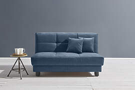 Schlafsofa ELL + ELL "Tilda", blau,