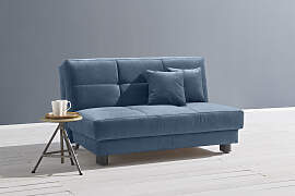 Schlafsofa ELL + ELL "Tilda", blau,