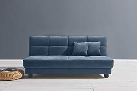 Schlafsofa ELL + ELL "Tilda", blau,