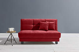 Schlafsofa ELL + ELL "Tilda", rot,