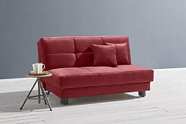 Schlafsofa ELL + ELL "Tilda", rot