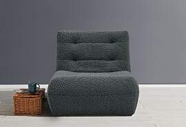 Schlafsofa ELL + ELL "Vanja", grau