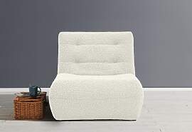 Schlafsofa ELL + ELL "Vanja", weiß (nat 