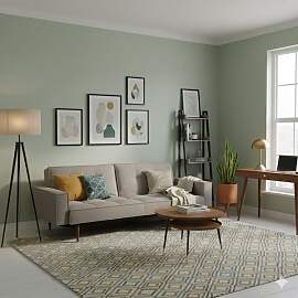 Schlafsofa Gerrard Webstoff/Bouclé