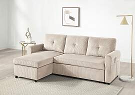 Schlafsofa "Gustavo L-Form, B: 199 cm",