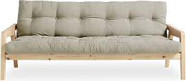 Schlafsofa KARUP DESIGN, beige (leinen), B:204cm