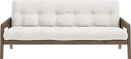 Schlafsofa KARUP DESIGN, beige (natur), B:204cm