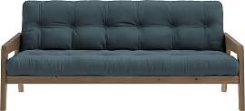 Schlafsofa KARUP DESIGN, blau (petrolblau),