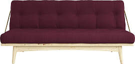 Schlafsofa KARUP DESIGN "Folk", rot