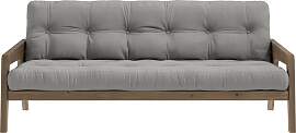 Schlafsofa KARUP DESIGN, grau, B:204cm H:40cm
