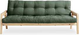 Schlafsofa KARUP DESIGN, grün (olivgrün),