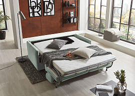 Schlafsofa "Limone", grün (mintgrün),